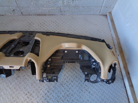 Porsche Cayenne 958.1 92A Upper Dashboard Panel in Beige RHD 2011 to 2014