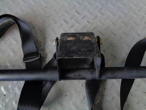 Defender 90 Rear Bench Seat Belt Bars Pair Land Rover County 1986 to 1998