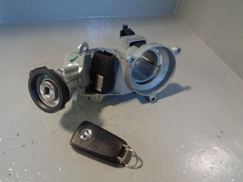 Vauxhall Corsa D Ignition Barrel with 1 x Key Fob 2 Button Remote 2006 to 2014