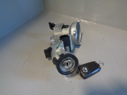 Vauxhall Corsa D Ignition Barrel with 1 x Key Fob 2 Button Remote 2006 to 2014