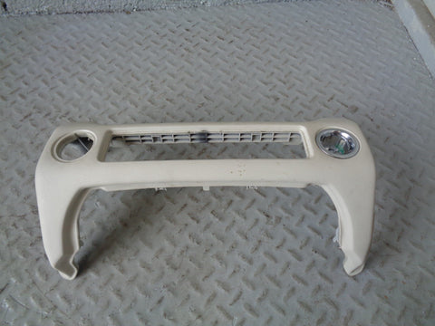 Range Rover L322 Centre Console Air Vent Trim in Ivory 2009 to 2012