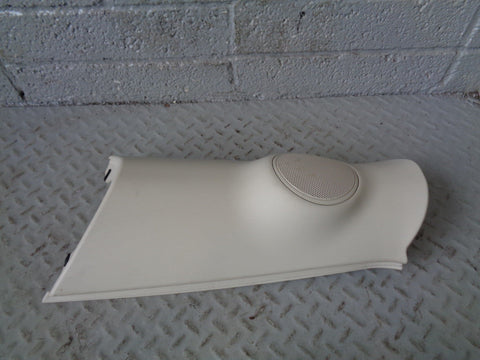 Range Rover L322 D Pillar Trim with Speaker in Ivory Off Side 2009 to 2013