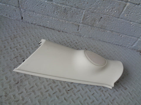 Range Rover L322 D Pillar Trim with Speaker in Ivory Off Side 2009 to 2013