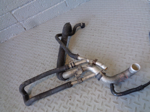 Range Rover L322 Coolant Water Pipe Junction Metal with Hoses TDV8 3.6 H04044