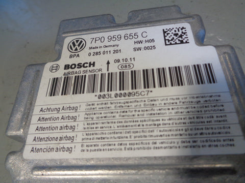 Porsche Cayenne 958 92A SRS Control Module Unit 7P0 959 655 2011 to 2018
