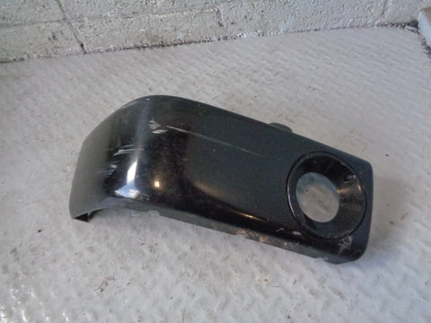 Discovery 2 Bumper End Cap Corner Trim Off Side Front Black Land Rover L25065
