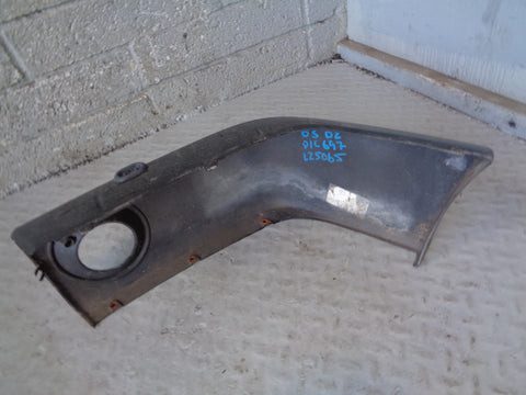Discovery 2 Bumper End Cap Corner Trim Off Side Front Black Land Rover L25065