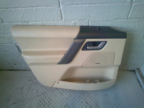 Freelander 2 Door Cards Set of 4 Beige with Grey Trim Land Rover R07075