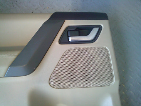 Freelander 2 Door Cards Set of 4 Beige with Grey Trim Land Rover R07075