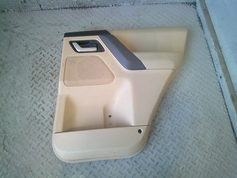 Freelander 2 Door Cards Set of 4 Beige with Grey Trim Land Rover R07075
