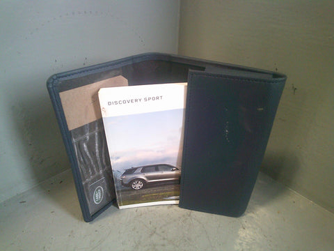 Discovery Sport Handbook Manual in Wallet L550 Land Rover 2014 to 2019