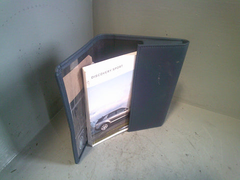 Discovery Sport Handbook Manual in Wallet L550 Land Rover 2014 to 2019
