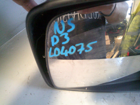 Discovery 3 Mirror Near Side Left Black Non-Power-Fold L319 Land Rover L04075