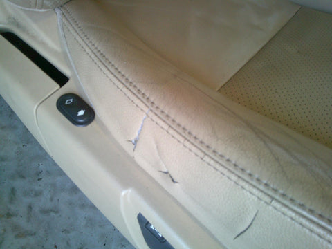 Freelander 2 Seats Set of Electric Leather Beige Land Rover 2006 to 2011 R07075