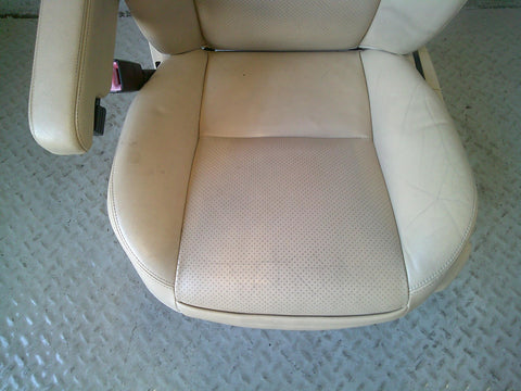 Freelander 2 Seats Set of Electric Leather Beige Land Rover 2006 to 2011 R07075