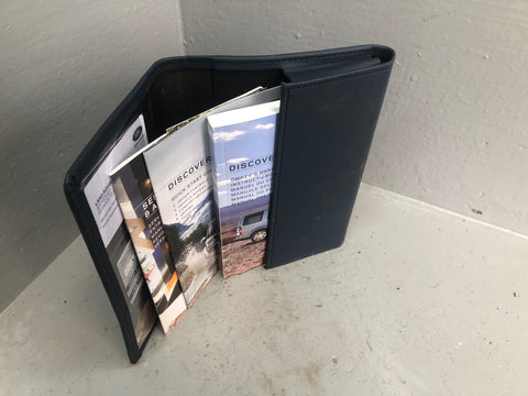Discovery 4 Handbook User Manual in Wallet Land Rover 2014 to 2016 K18066