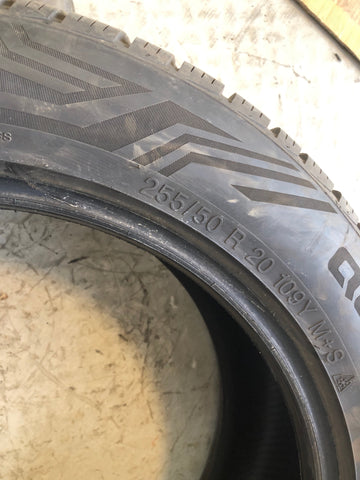 Vredestein Quatrac Pro Tyre Part Worn 20" 255/50R20 6mm Tread D27056A