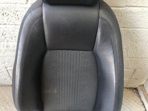 Discovery Sport Seat Padded Back Off Side Front Black Leather Heated Land Rover