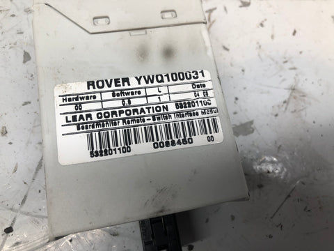 Discovery 2 Remote Receiver Module YWQ100031 Land Rover 1998 to 2004