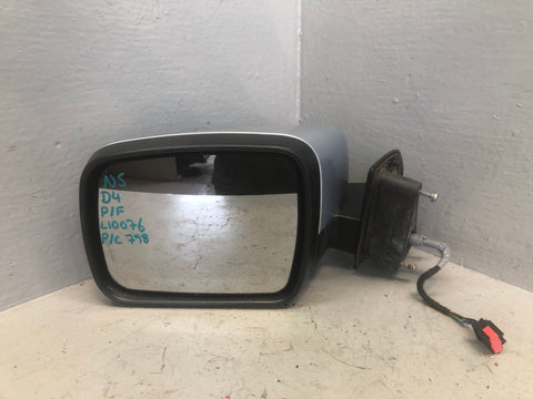 Discovery 4 Mirror Near Side Left Zermatt Silver Land Rover 2009 to 2014 L10076