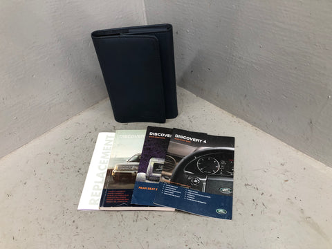 Discovery 4 Handbook User Manual in Wallet Land Rover 2009 to 2014 J23096