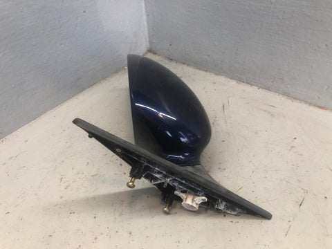Porsche Boxster 986 Door Mirror Near Side Lapis Blue Metallic 1996 to 2004