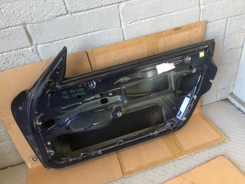 Porsche Boxster 986 Door Off Side Right in Lapis Blue Metallic 3A8 1996 to 2004