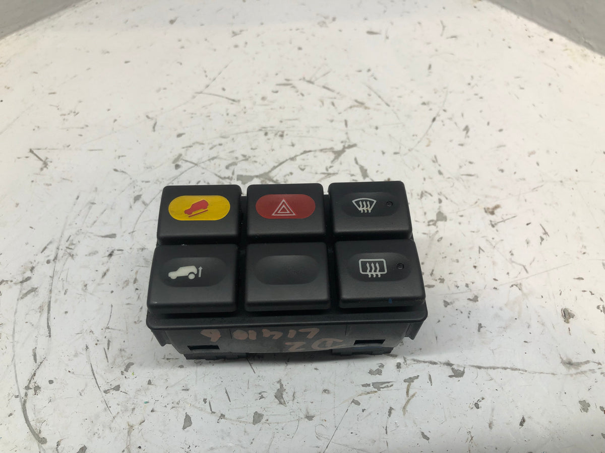 Discovery 2 Switch Pack Dash Black HDC Hazard Screen Land Rover 2002 to 2004