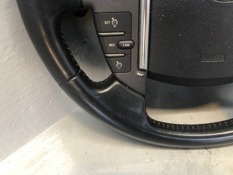 Discovery 4 Steering Wheel Leather Black Land Rover 2013 to 2016 K18066