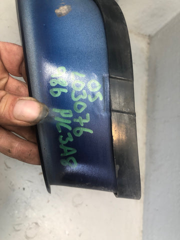 Porsche Boxster S Air Intake Side Vent Right Lapis Blue Metallic 1996 to 2004