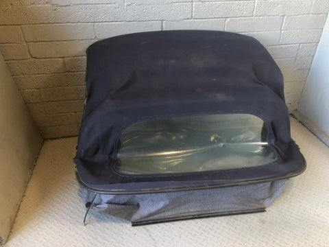 Porsche Boxster 986 Soft Top Hood Roof Convertible in Blue 1996 to 2002