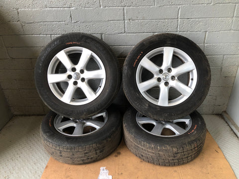 Toyota RAV4 XA30 AlloyWheels with Tyres Set of 4 225/65R17 2006 to 2012 L25096