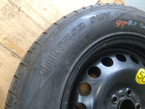 Freelander 2 Spare Wheel and Tyre 17" Land Rover 235/65R17 2006 to 2015 D08066