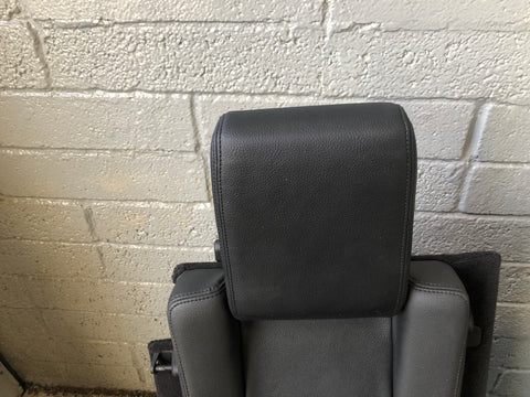 Discovery 3 Seats Rear 3rd Third Row in Black Land Rover 2004 to 2009 J17076