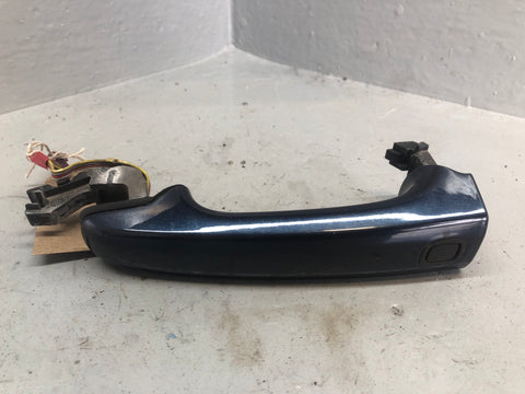 Jaguar XF Front Door Handle Near Side Indigo Blue Keyless X250 2007 to 2015