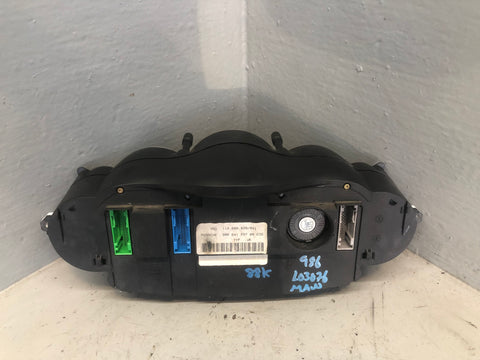 Porsche Boxster S 986 Instrument Cluster Speedo Rev 986 641 237 00 1999 to 2004