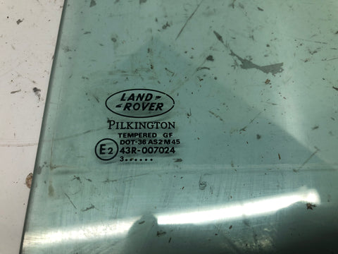 Discovery 2 Door Glass Near Sider Rear Quarter Land Rover 1998 to 2004
