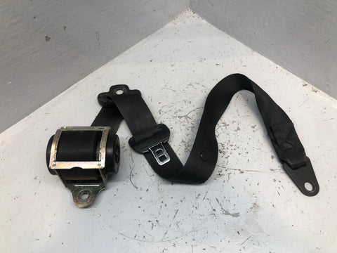 Discovery 2 Seat Belt Assembly Off Side Front in Black Land Rover 1998 to 2004
