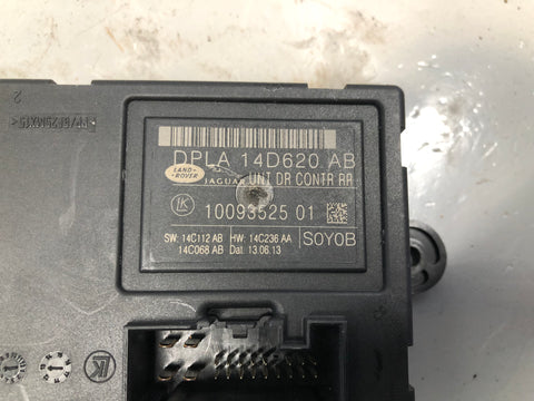 Range Rover Sport Door Control Module Rear L494 DPLA 14D620 AB 2013 to 2018