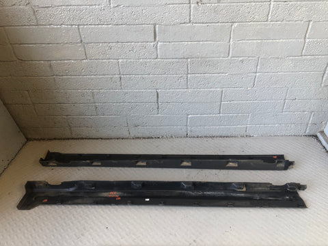 Freelander 2 Sill Cover Trims Pair Land Rover 2006 to 2014 Black Plastic J31076