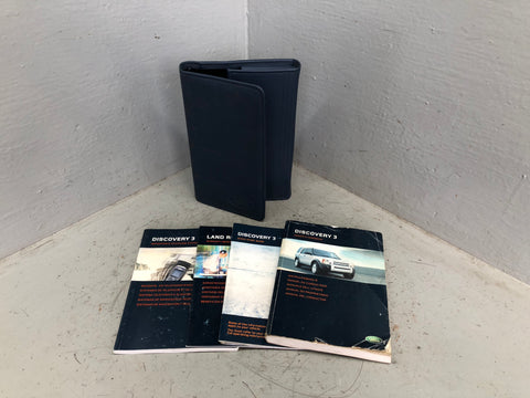 Discovery 3 Handbook User Manual in Wallet Land Rover 2004 to 2009 L03096