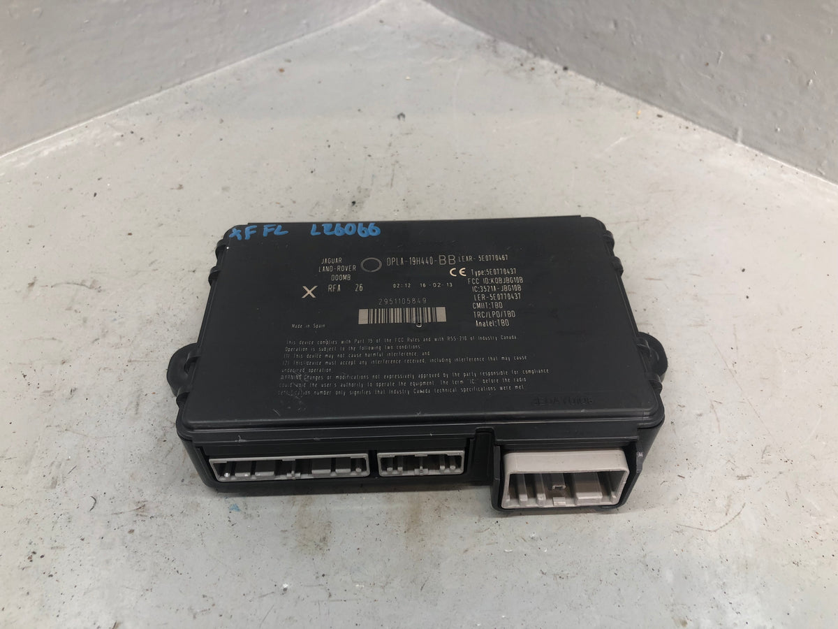 Jaguar XF Keyless Control Module DPLA-19H440-BB X250 2007 to 2015