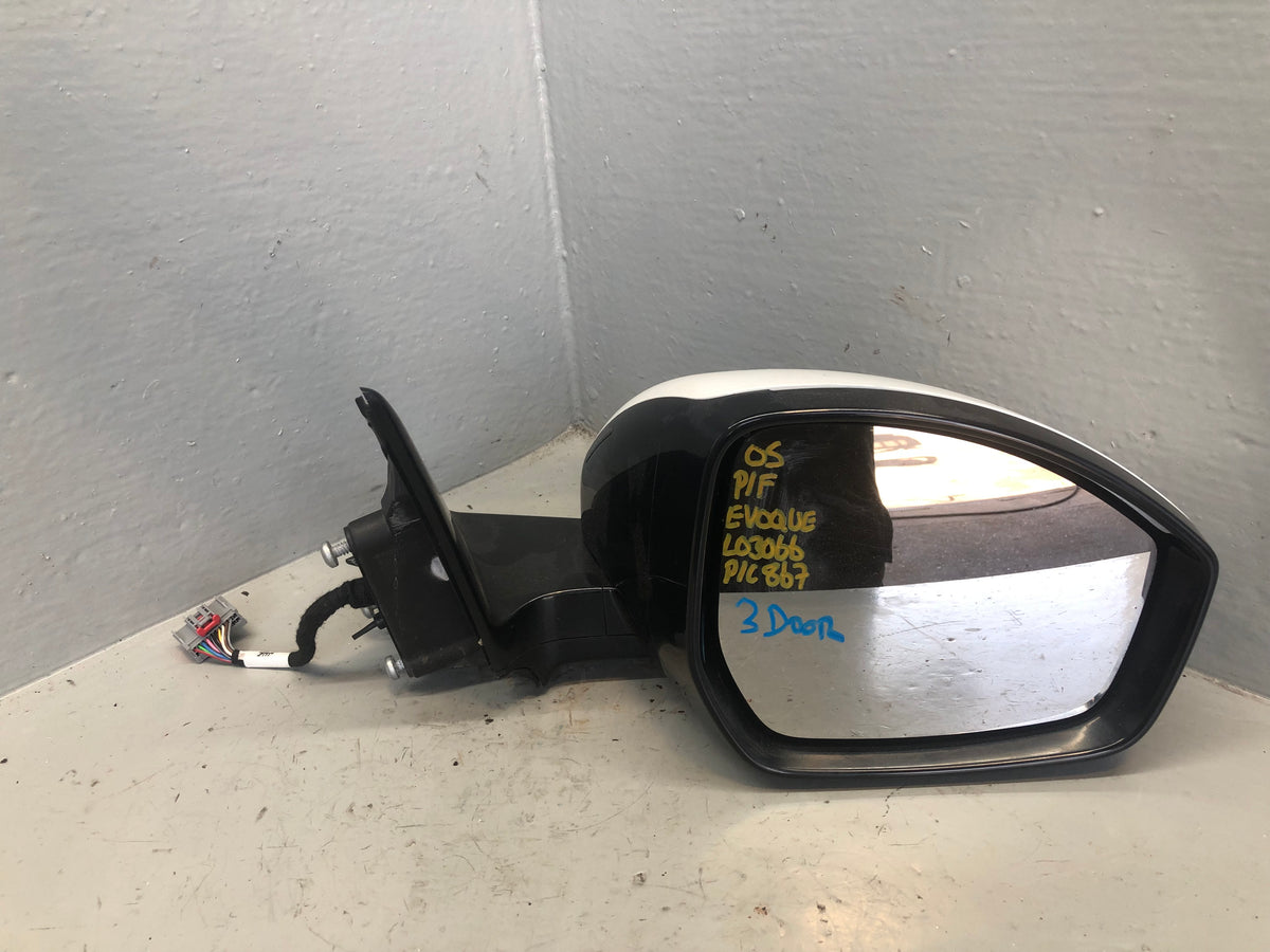 Range Rover Evoque Door Mirror Off Side Right Power Fold 3 Door L538 L03066
