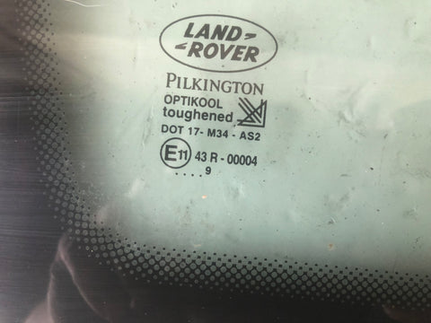 Discovery 2 Window Glass Quarter Near Side Rear Land Rover 1998 to 2004