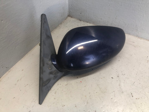 Porsche Boxster 986 Door Mirror Near Side Lapis Blue Metallic 1996 to 2004