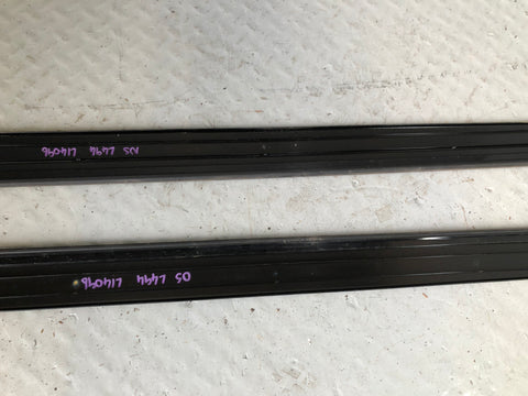 Range Rover Sport Roof Trims Pair Black L494 External 2013 to 2022