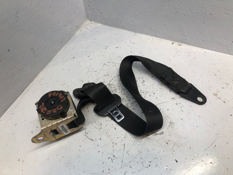 Discovery 2 Seat Belt Assembly Off Side Front in Black Land Rover 1998 to 2004