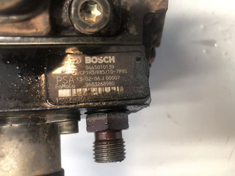 Jaguar XF Injection Pump High Pressure Fuel 2.2 D X250 0445010139