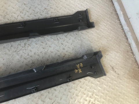 Freelander 2 Sill Cover Trims Pair Land Rover 2006 to 2014 Black Plastic J07076