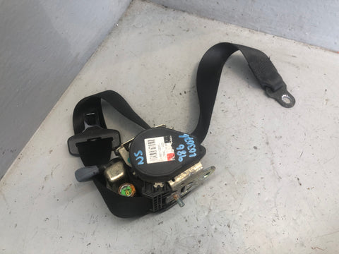 Porsche Boxster 986 Seat Belt Near Side Left in Black 1999 to 2004